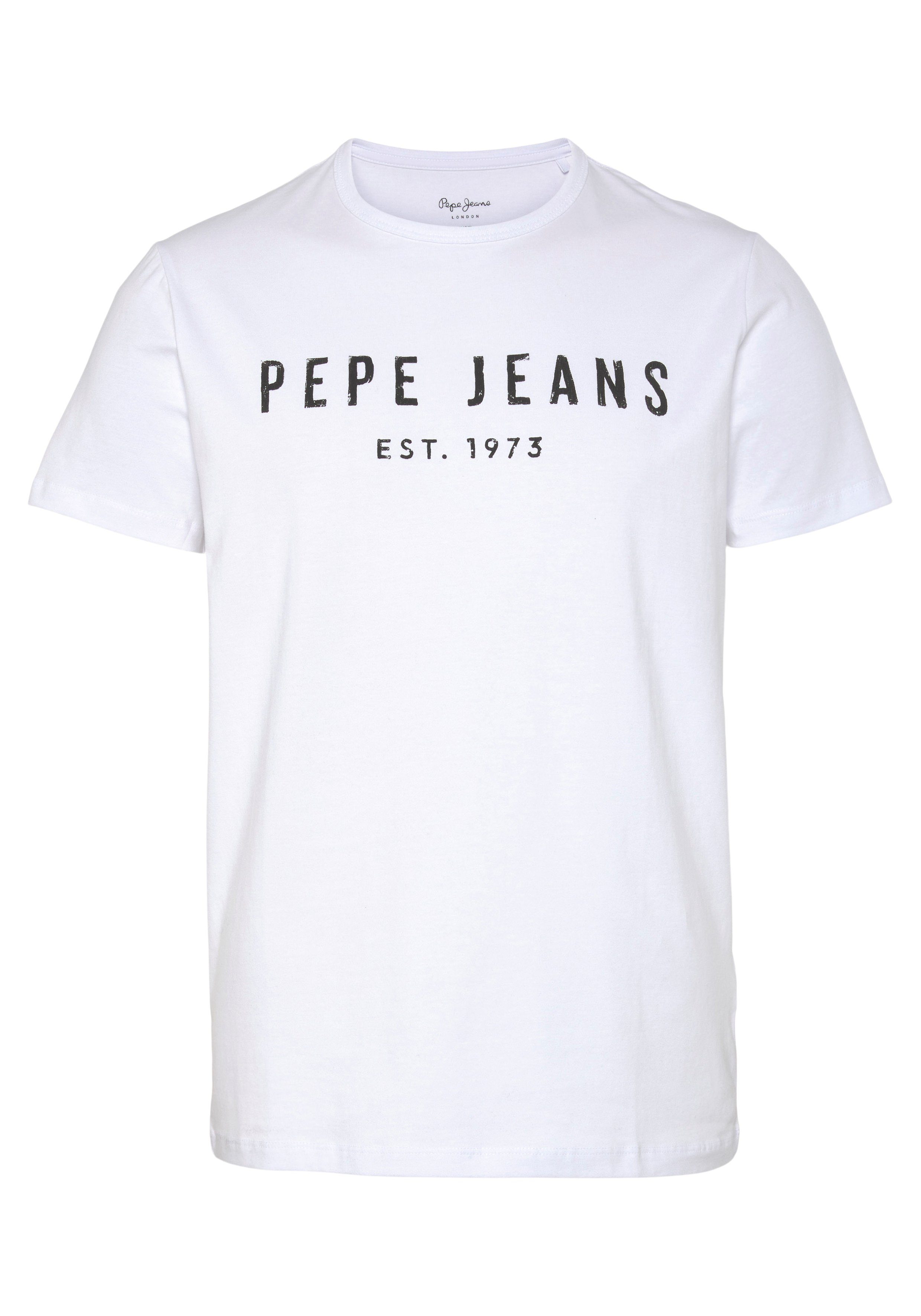 [Neuer Herbst/Winter] Pepe Jeans T-Shirt white