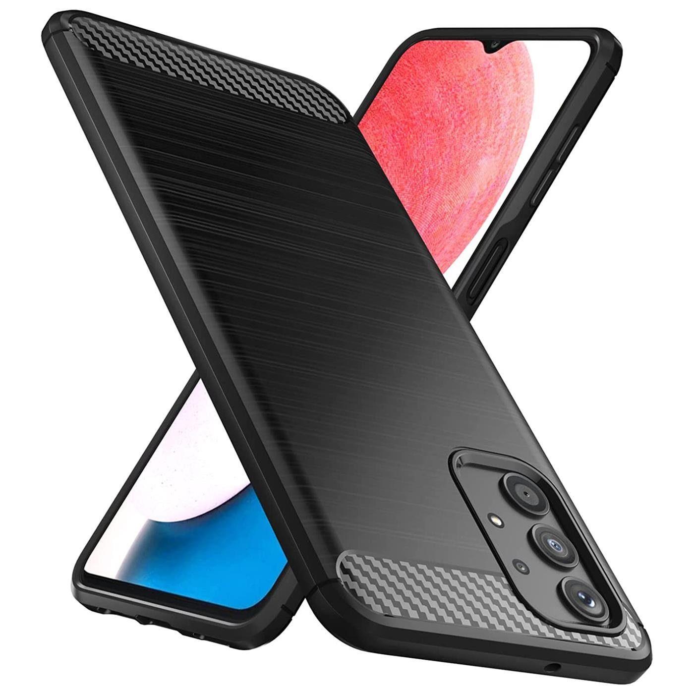 TPU Carbon Case Hülle, Black für SAMSUNG Galaxy S24 5G, edle