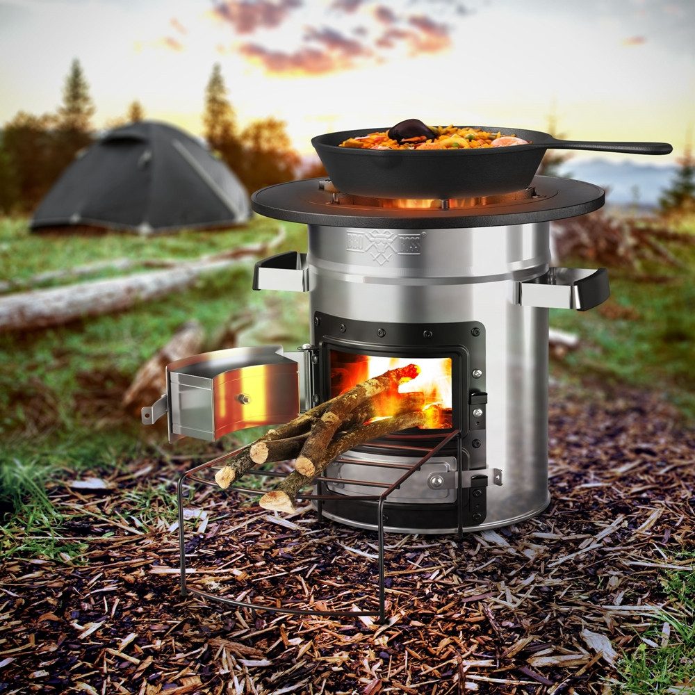 BBQ Boss Feuerstelle Raketenofen zum Campen günstig online kaufen