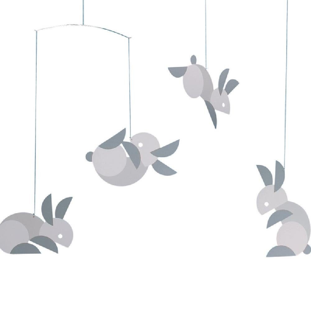 Flensted Mobiles Skulptur Mobile Circular Bunnies günstig online kaufen