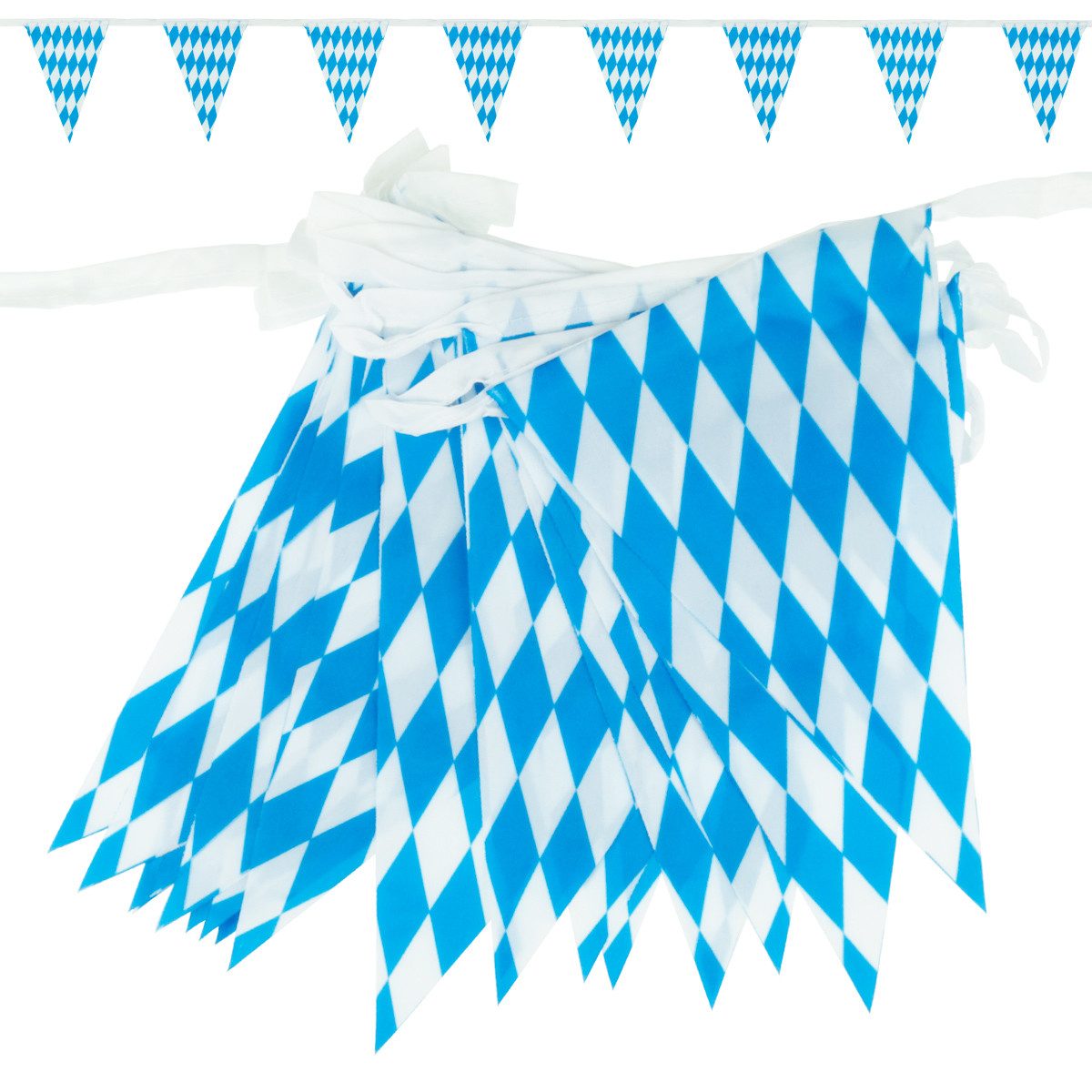 Hängedekoration Wimpelkette Oktoberfest Bayern Wiesn Deko