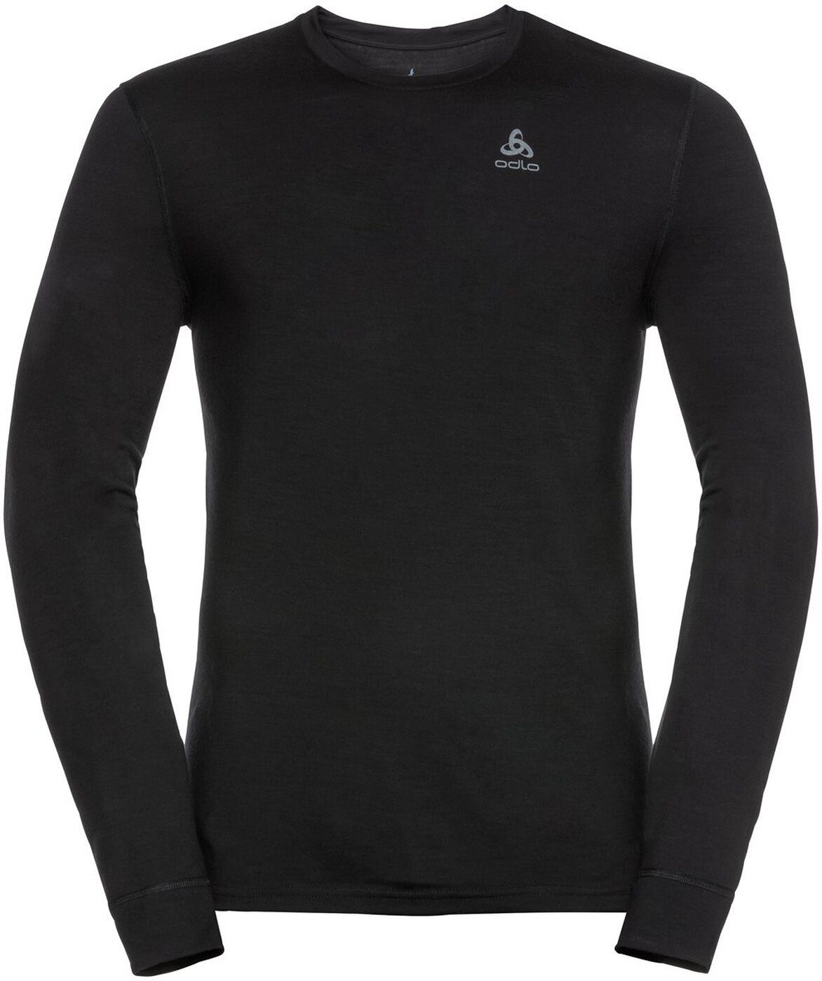 Odlo Funktionshemd SUW TOP Crew neck l/s NATURAL BLACK - BLACK
