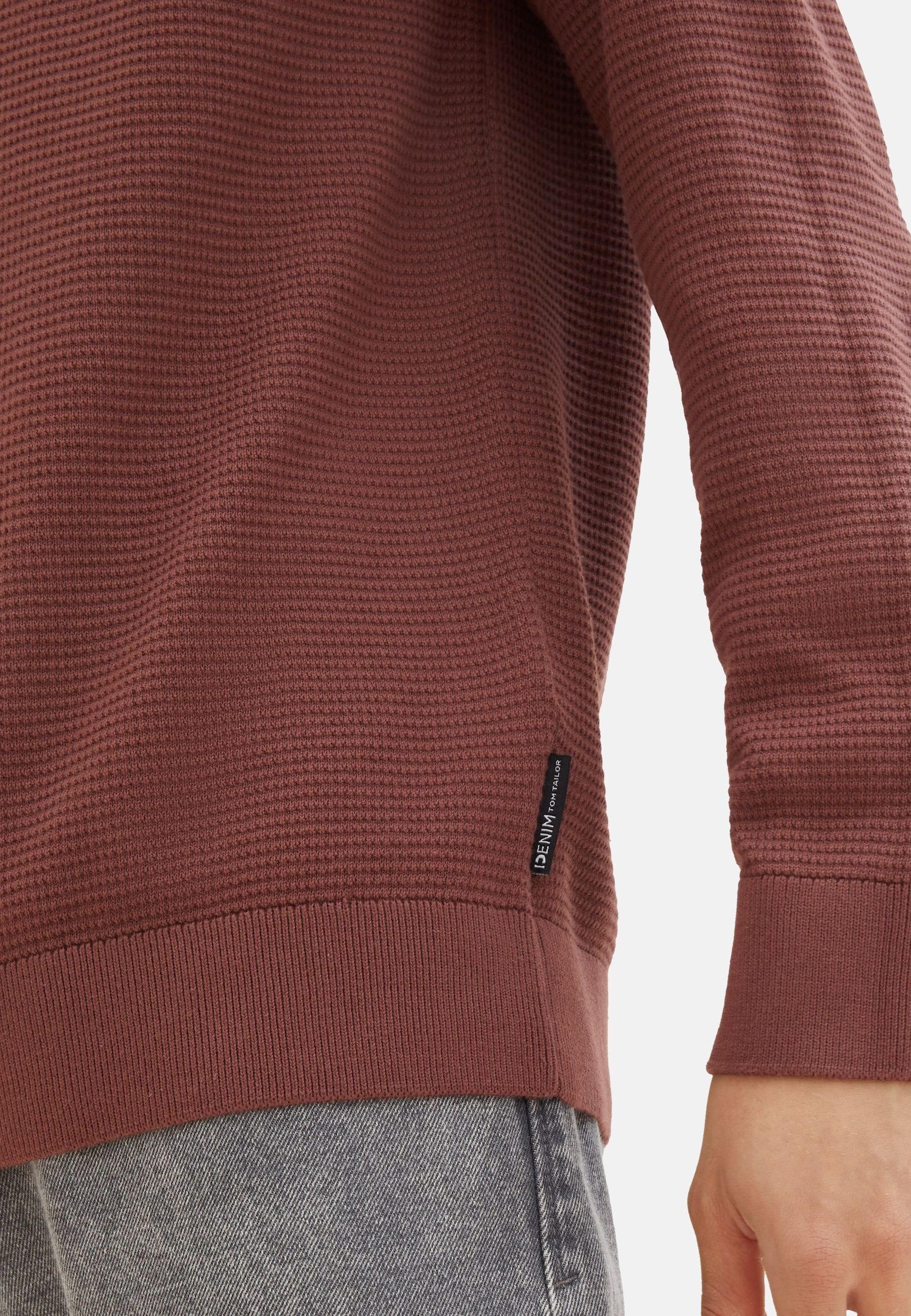 TOM TAILOR Strickpullover Pullover Strickpullover R-Neck (1-tlg)