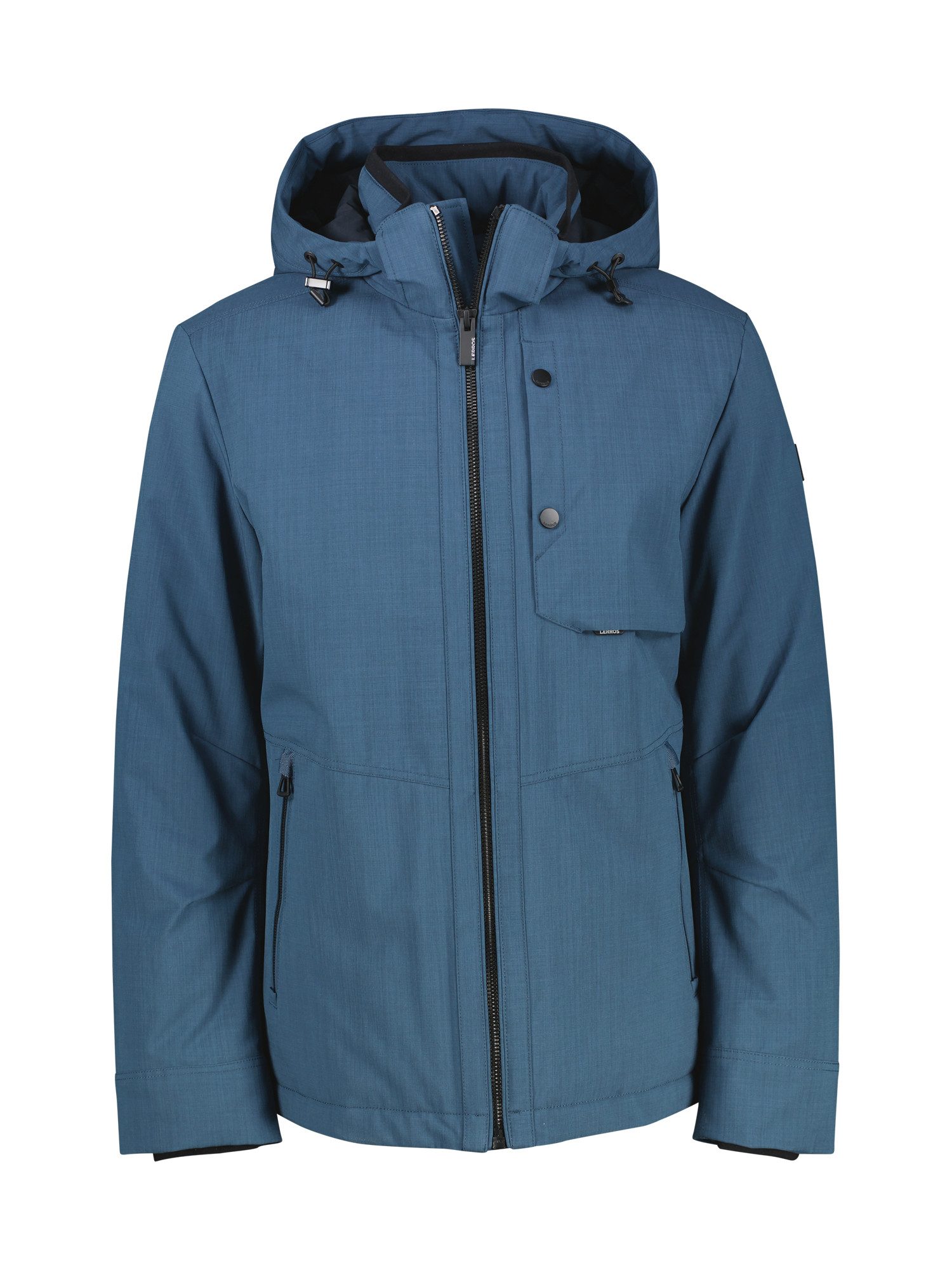 Outdoorjacke Herren Struktur-Blouson in Übergrößen