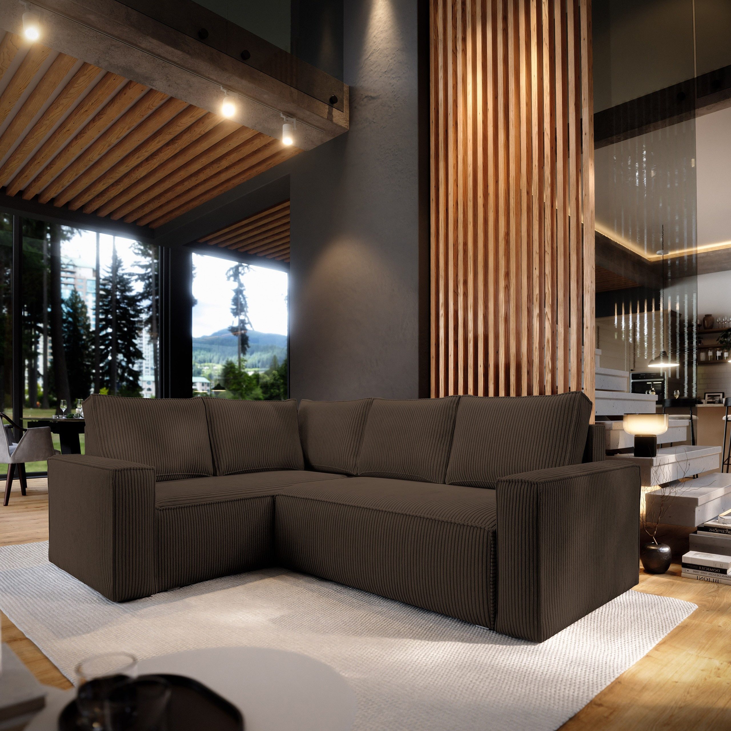 Masseno Ecksofa ESTANO mit Schlaffunktion L-Form, günstig online kaufen