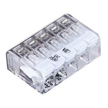 ViD Verbindungsklemme Mini-Hebelklemmen Sortimentsbox 70-teilig