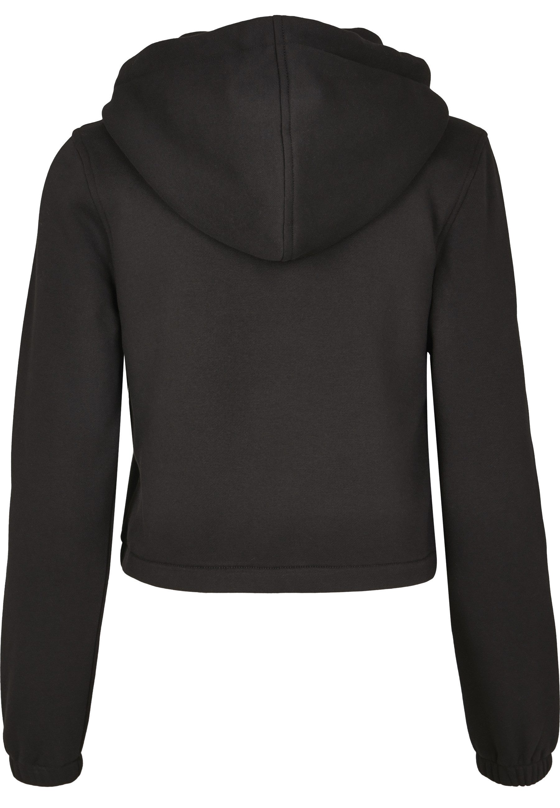 URBAN CLASSICS Rundhalspullover Urban Classics Damen Ladies Contrast Drawstring Hoody (1-tlg)
