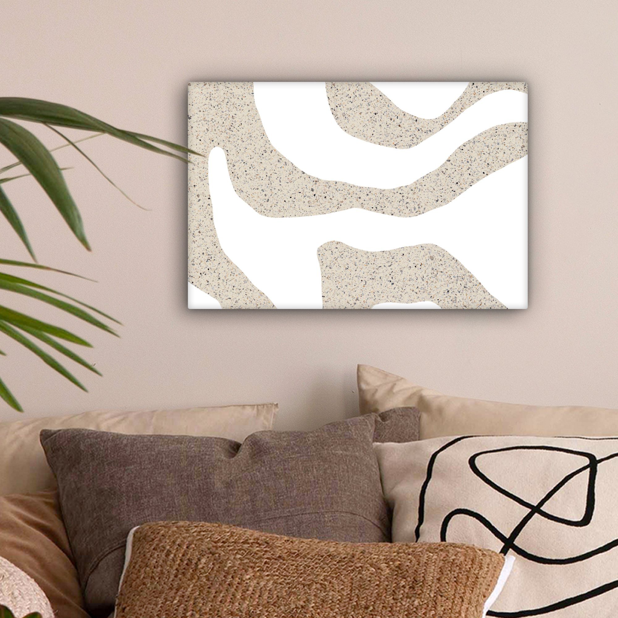 OneMillionCanvasses® Leinwandbild Abstrakt - Terrazzo - günstig online kaufen