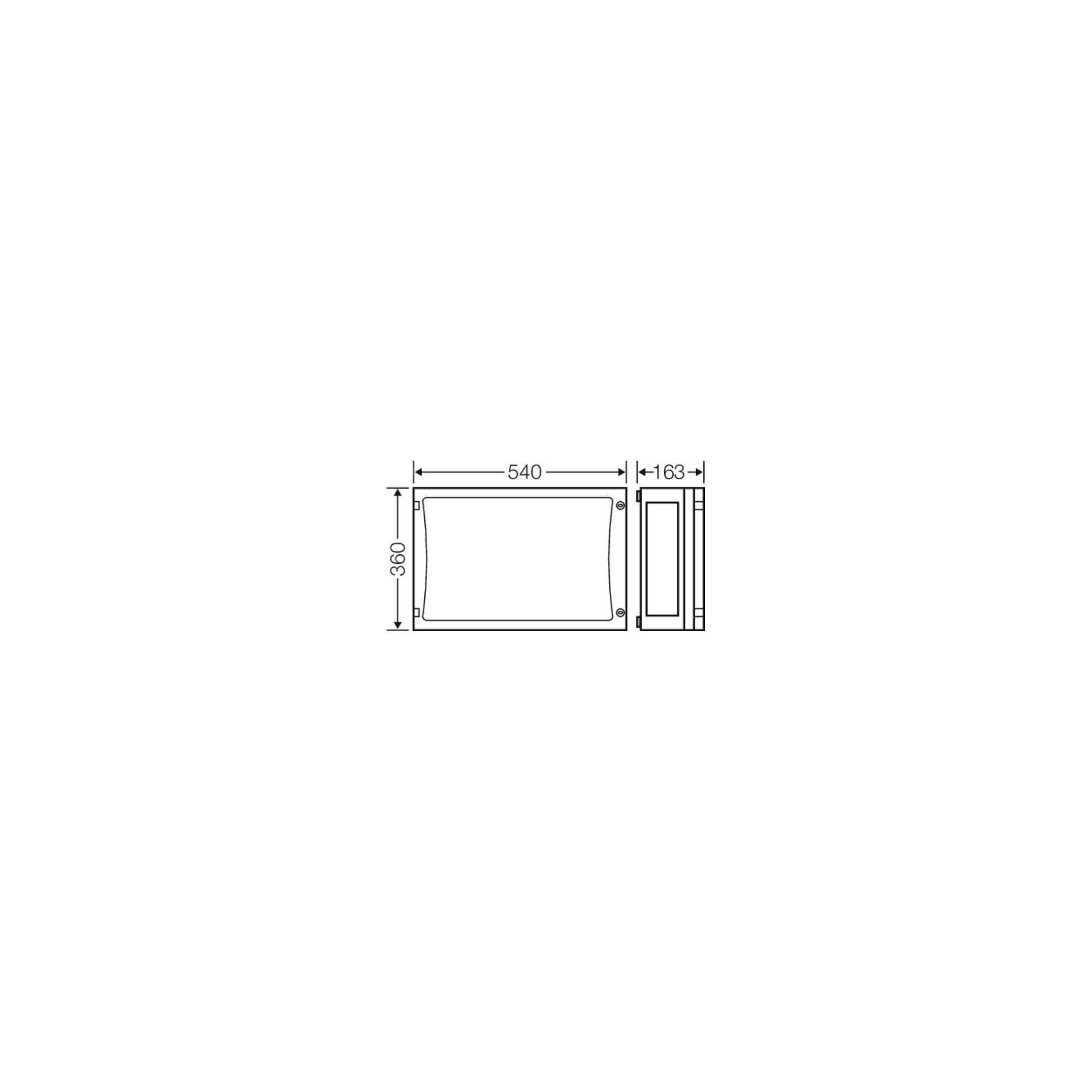 HENSEL Grundkörper Hensel Leergehäuse EB-Mass486x306x136mm FP 0420