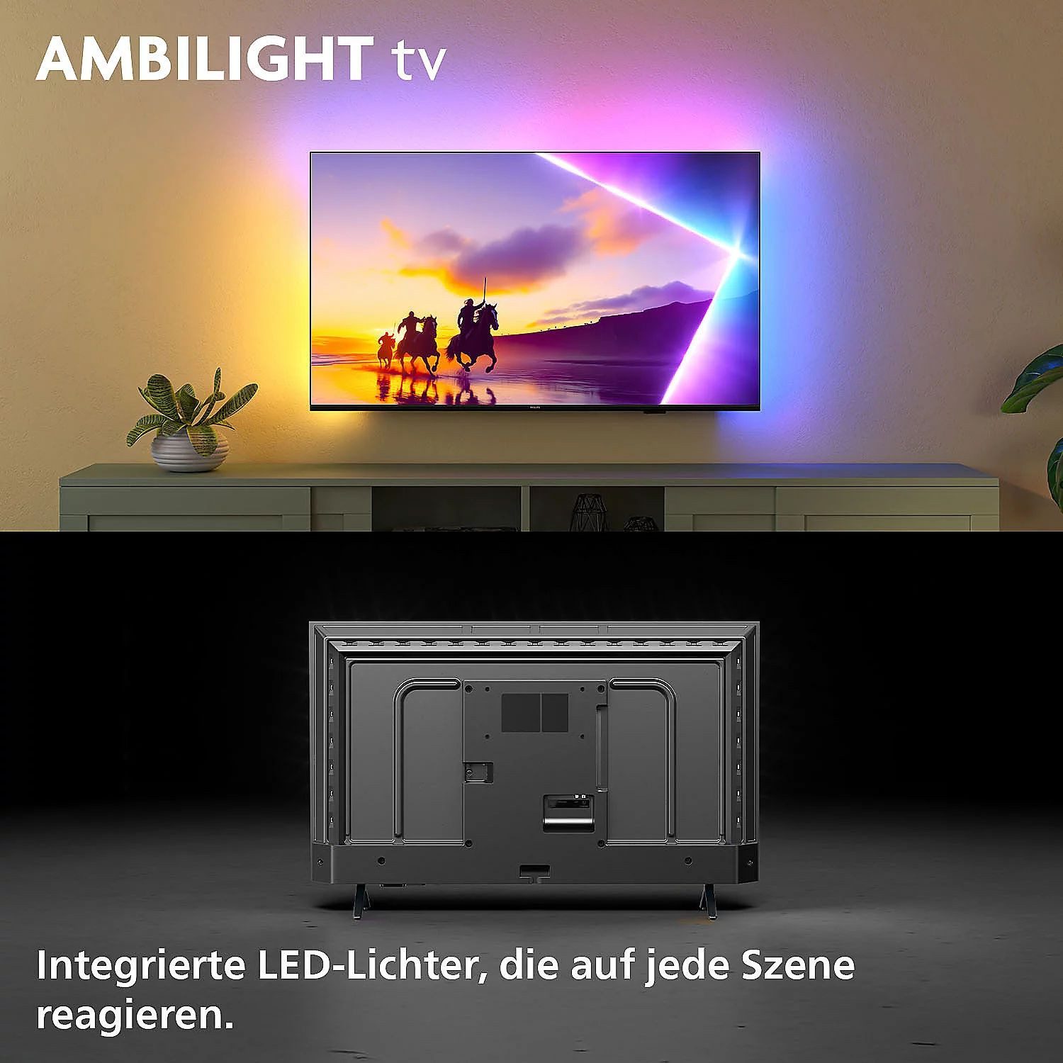 Philips 55PUS8450/12 QLED-Fernseher (138 cm/55 Zoll, Ultra HD) – Bild 4 von 5
