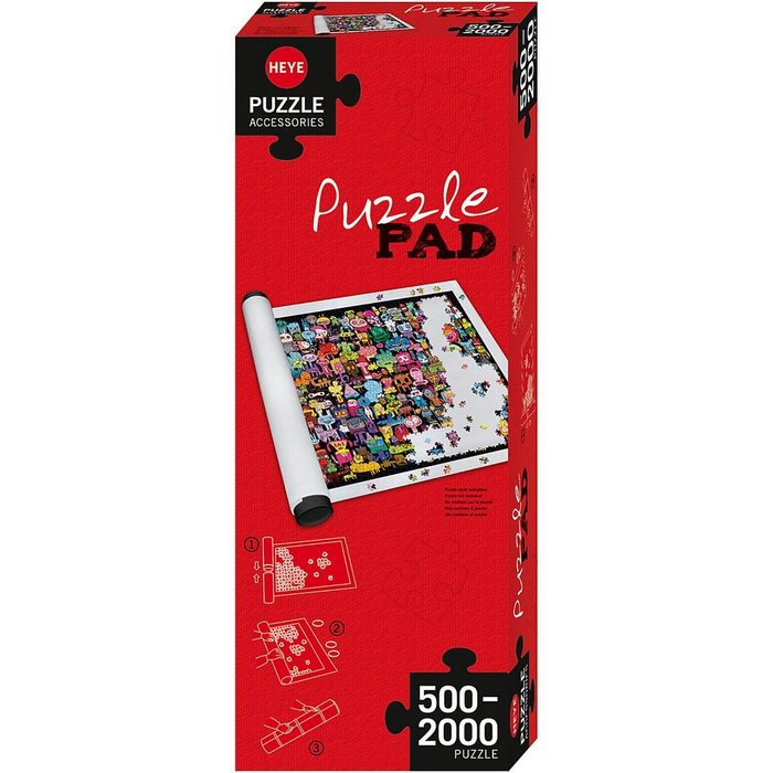 HEYE Puzzlematte Puzzle Pad Puzzleunterlage für 500-2000 Teile