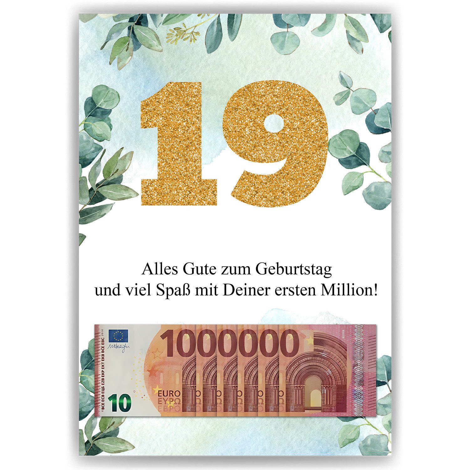 Tigerlino Poster Geldgeschenk Geburtstag Frauen Männer günstig online kaufen