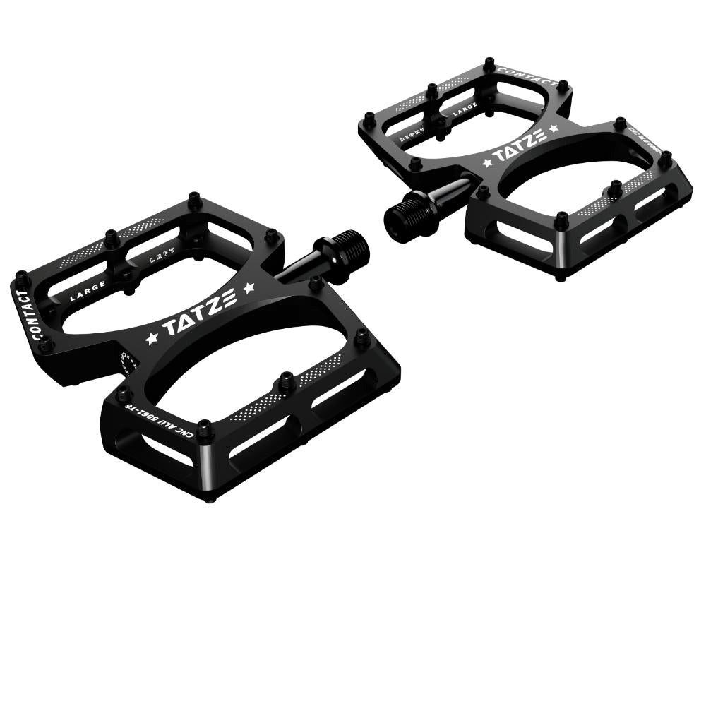 Tatze Plattformpedale Tatze Pedal CONTACT CNC KIDS schwarz Plattform 10 Pins je Seite