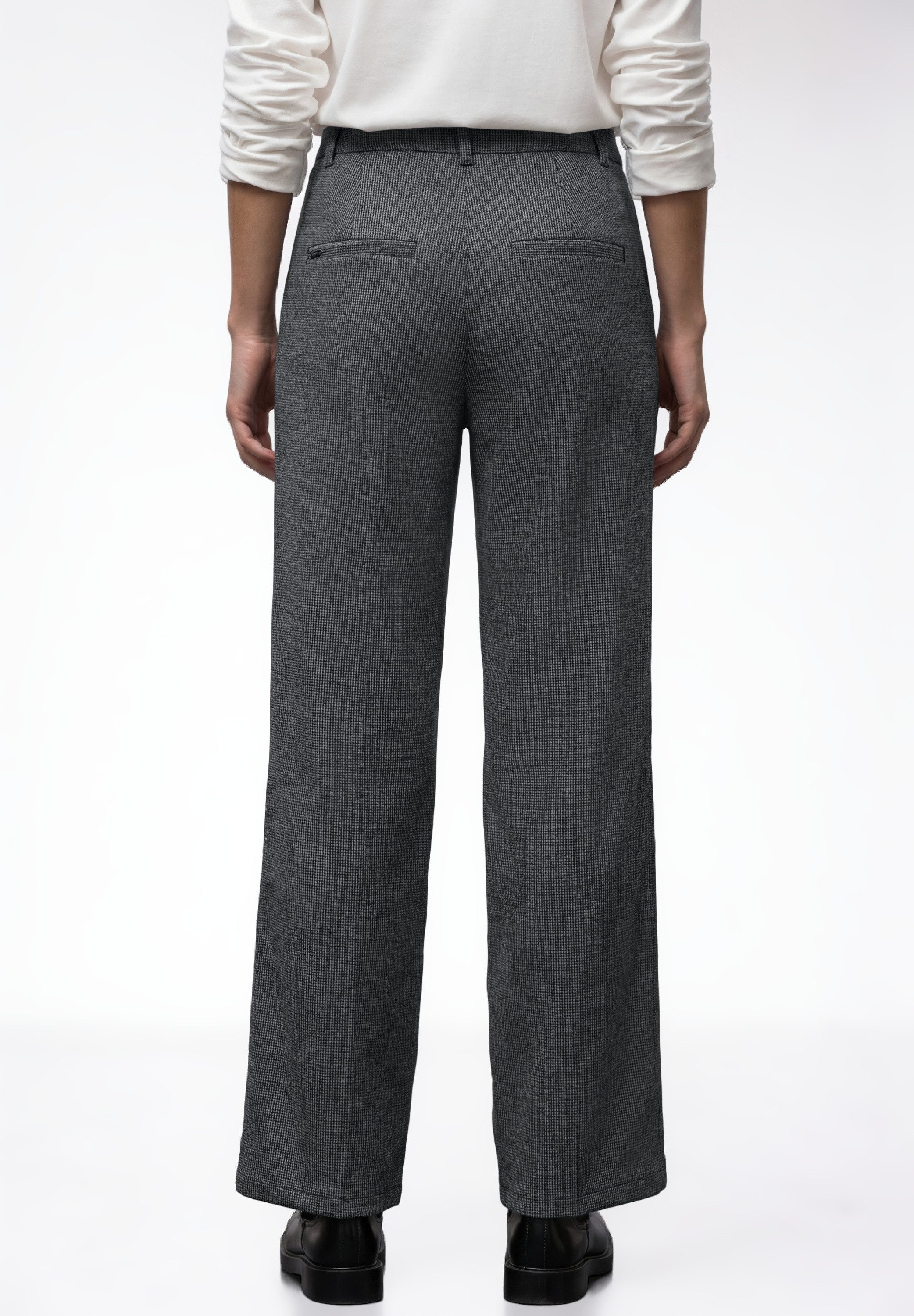 STREET ONE Stoffhose High Waist günstig online kaufen