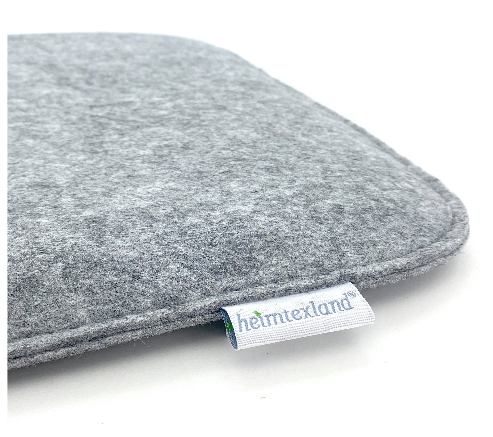 heimtexland Sitzkissen Filz Sitzauflage Stuhlkissen Bankkissen abwaschbar, Filzkissen eckig & rund I Indoor Outdoor I bequem & robust