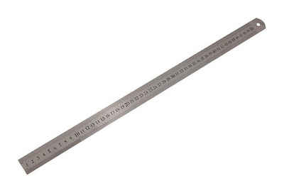 der kleine Handwerker Lineal Lineal aus Stahl 50 cm