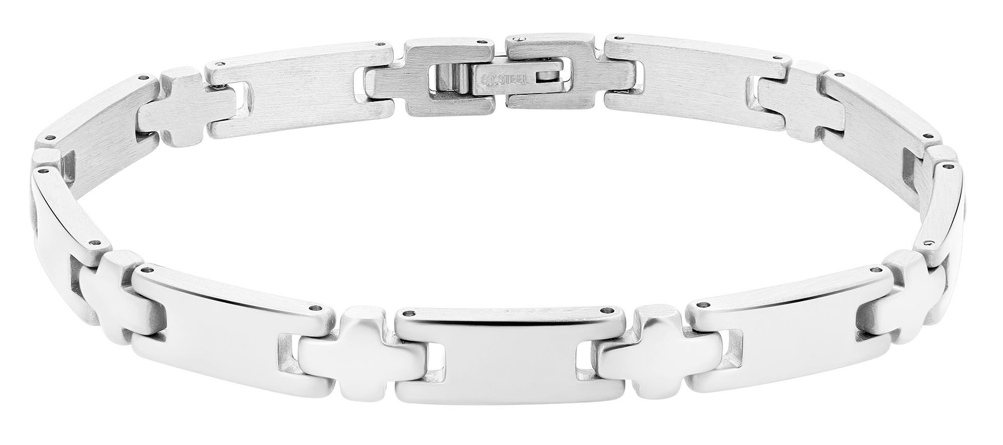 AKZENT Edelstahlarmband Ragnarok Edelstahl silber wasserfest günstig online kaufen