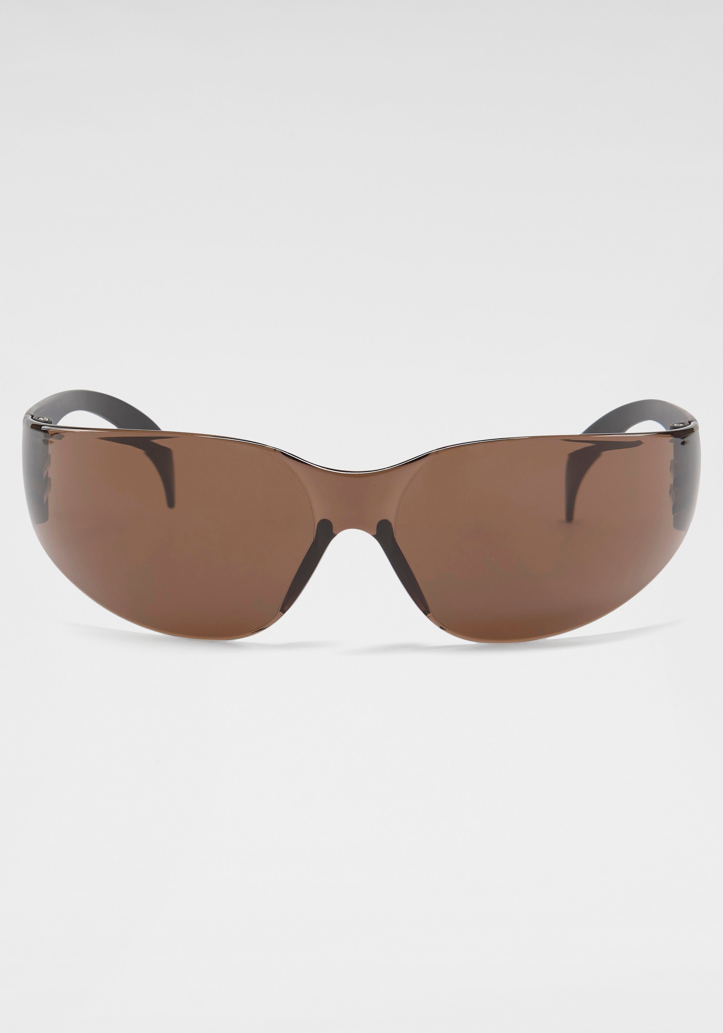 BACK IN BLACK Eyewear Sonnenbrille Randlos braun | Sonnenbrillen