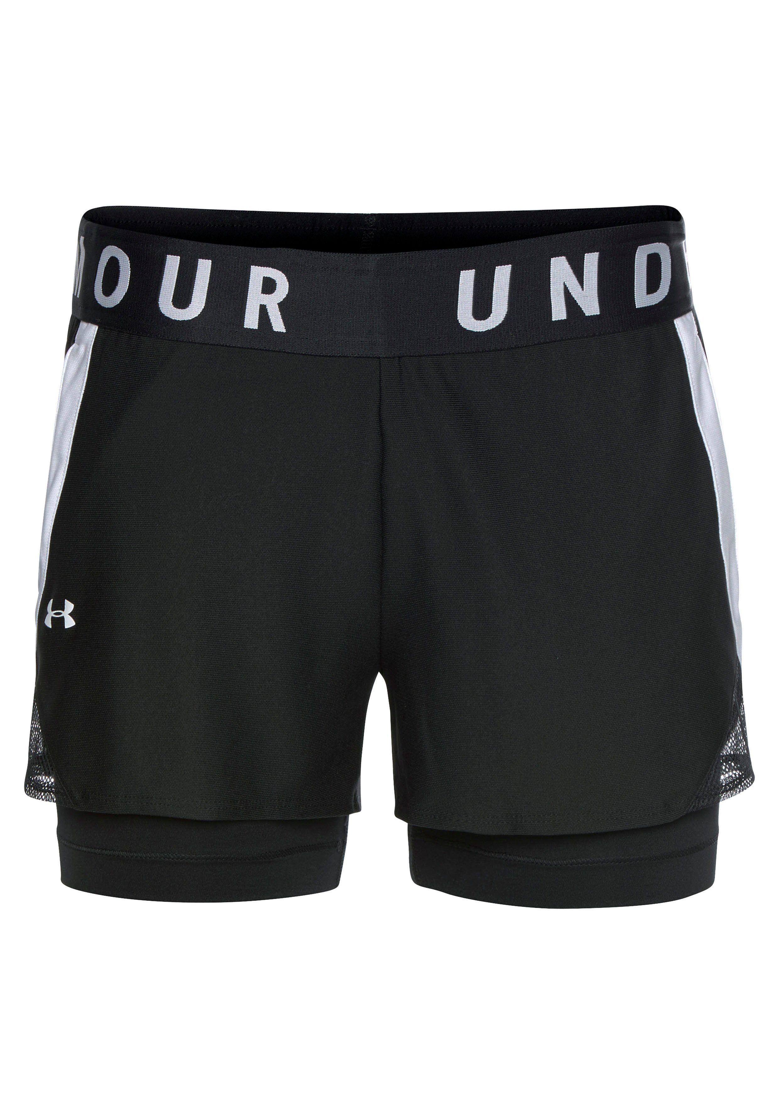 BLACK 2-IN-1 2-in-1-Shorts PLAY SHORTS UP Armour® Under