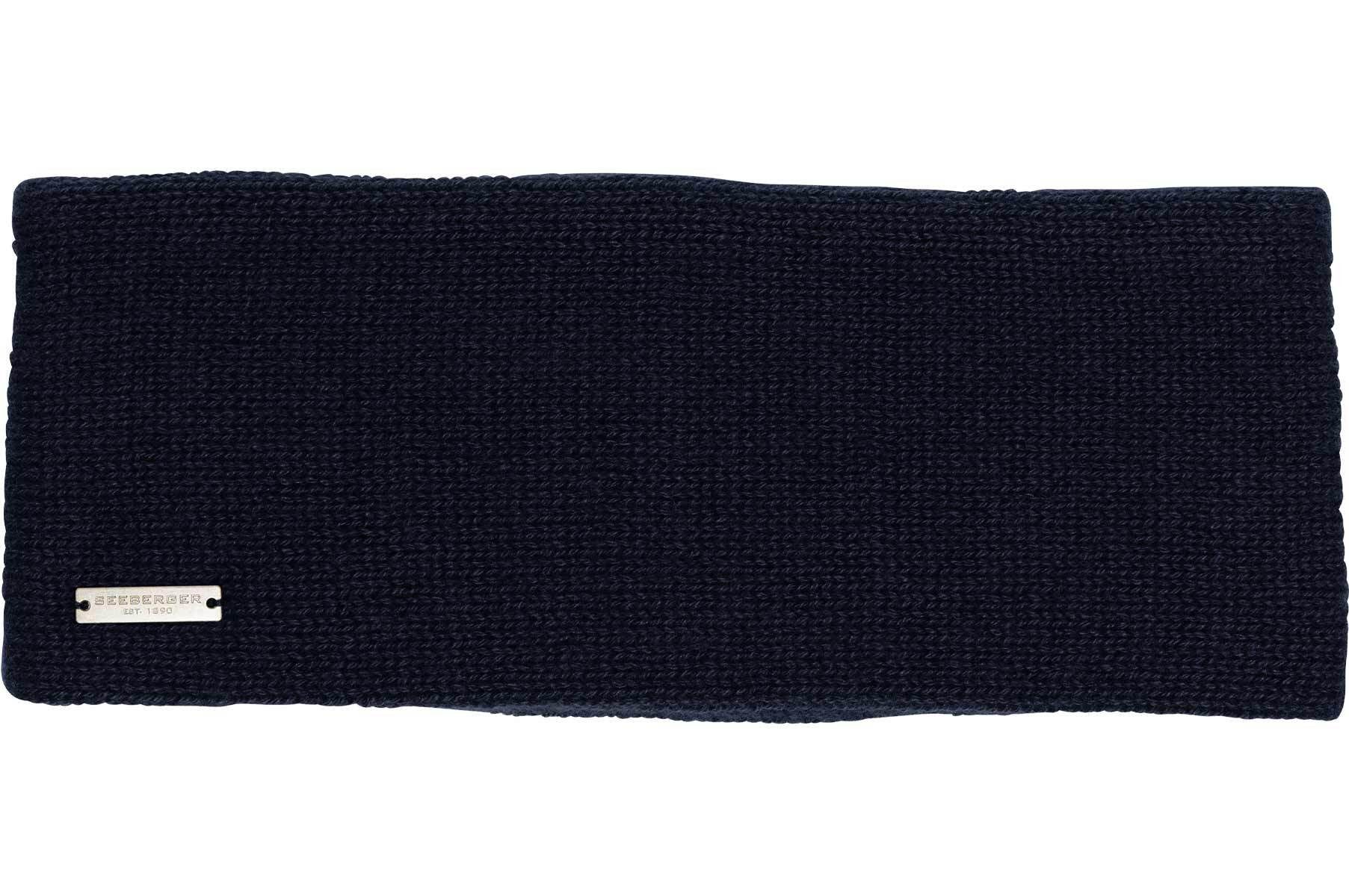 Seeberger Stirnband Cashmere Stirnband in flach und Rippenmuster 19370-0