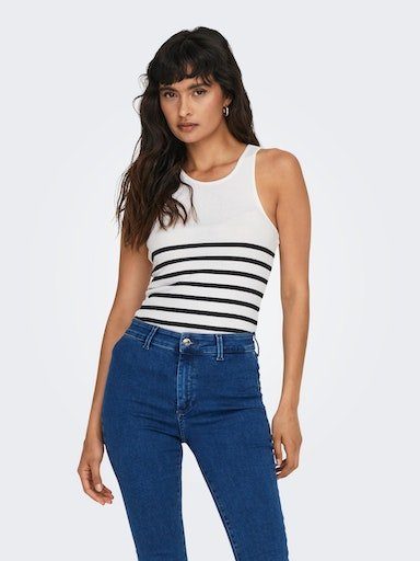 ONLY Tanktop ONLKENYA RIB STRIPE TANK günstig online kaufen