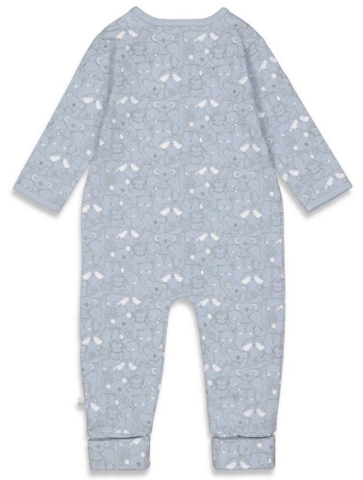 Feetje Pyjama Feetje Baby Strampler Strampelanzug Schlafanzug Krempelfuß  Koala blau (1 tlg)