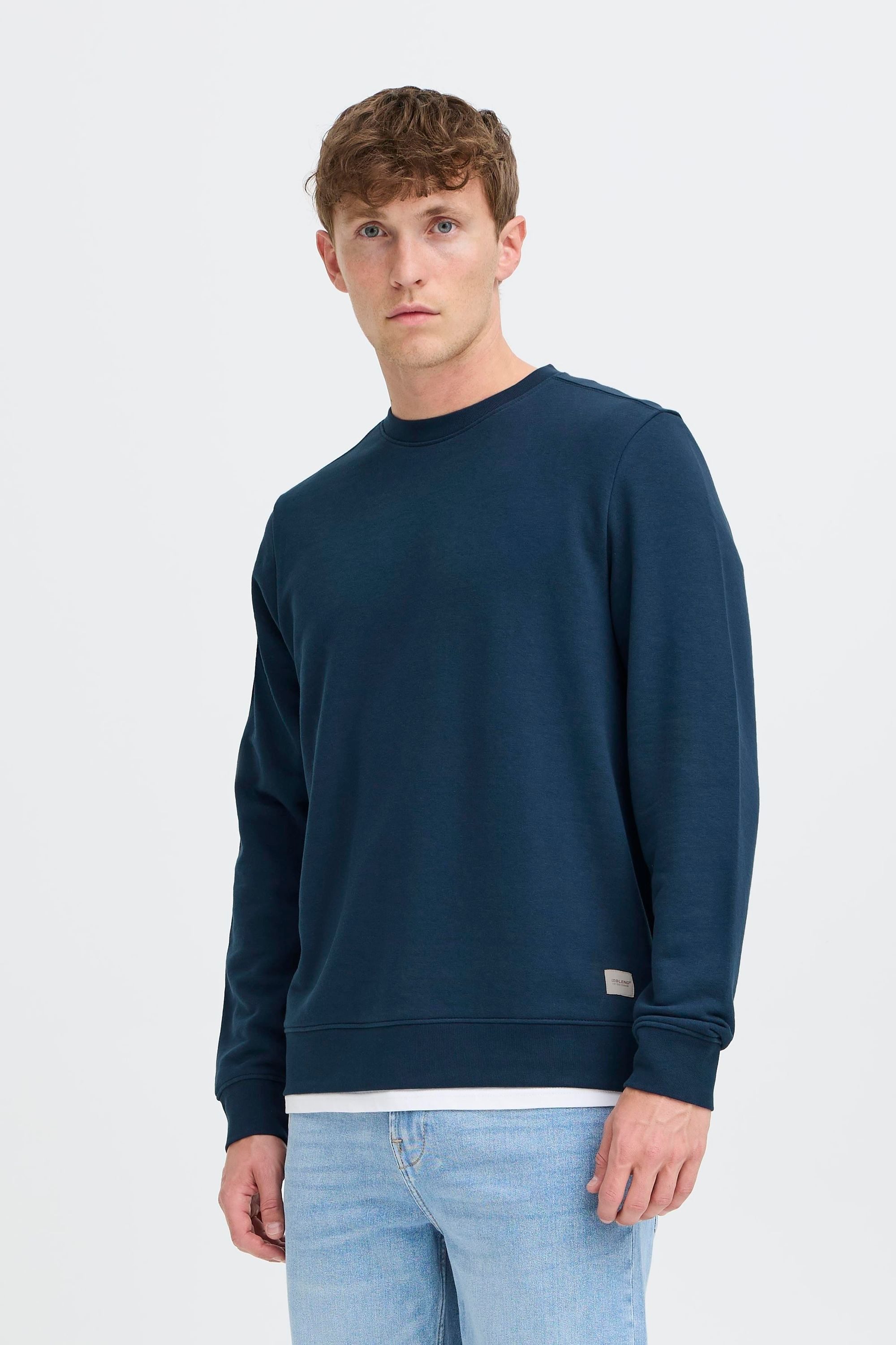 Blend Rundhalspullover BHKusal Klassischer Sweatpullover mit günstig online kaufen