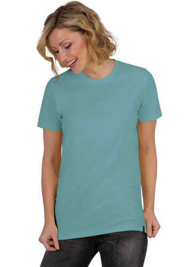 Trigema T-Shirt TRIGEMA Slim Fit T-Shirt aus DELUXE Baumwolle