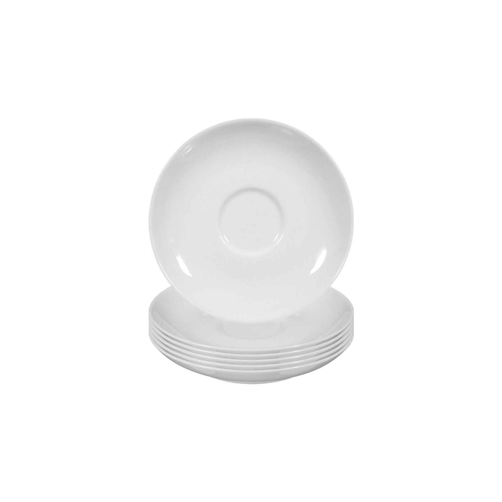 Seltmann Weiden Untertasse Rondo/Liane Espressountertassen ø 11,9 cm 6er Set, (6 St)
