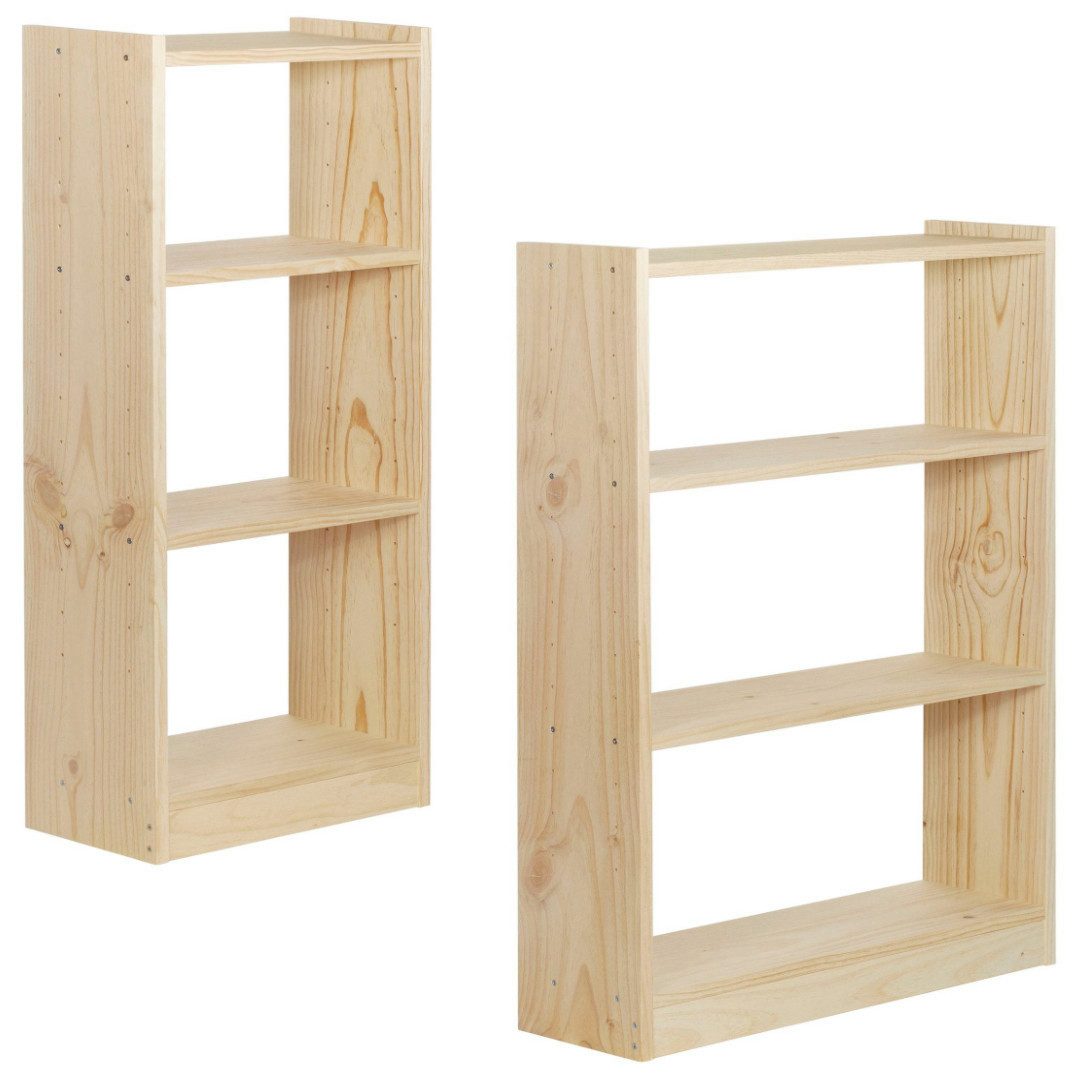 Astigarraga Kit Line Bücherregal Vollholzregal "Gala" Regalmodul mit 4 Eben günstig online kaufen