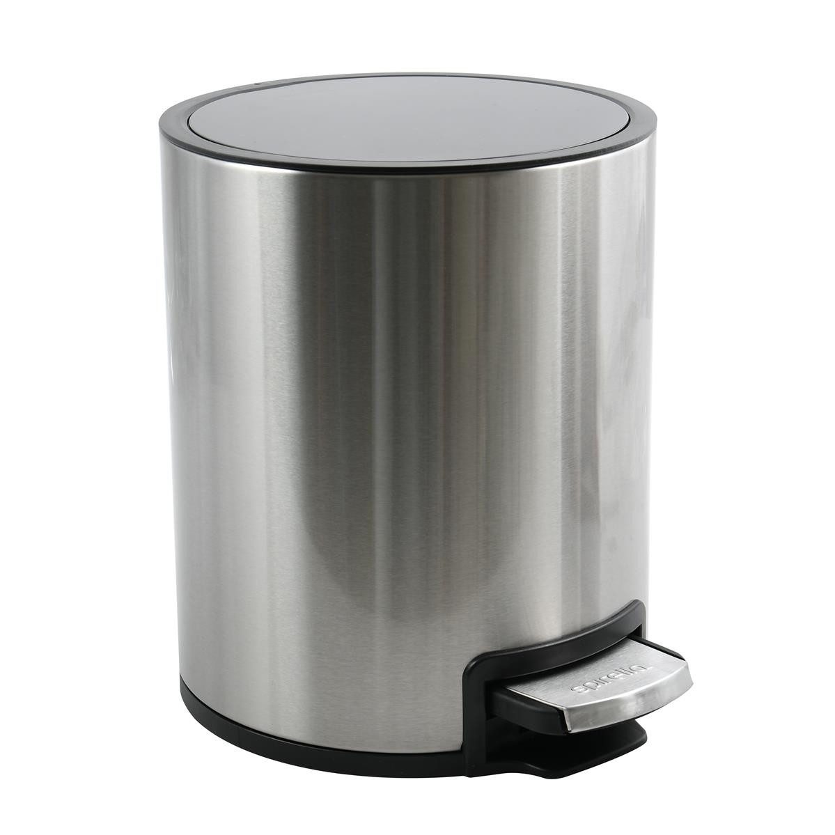 spirella Kosmetikeimer Spirella Kosmetikeimer 3 Liter Edelstahl Inneneimer "Riku" Badezimmer