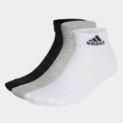 adidas Performance Sportsocken CUSHIONED SPORTSWEAR ANKLE SOCKEN, 3 PAAR (3-Paar)