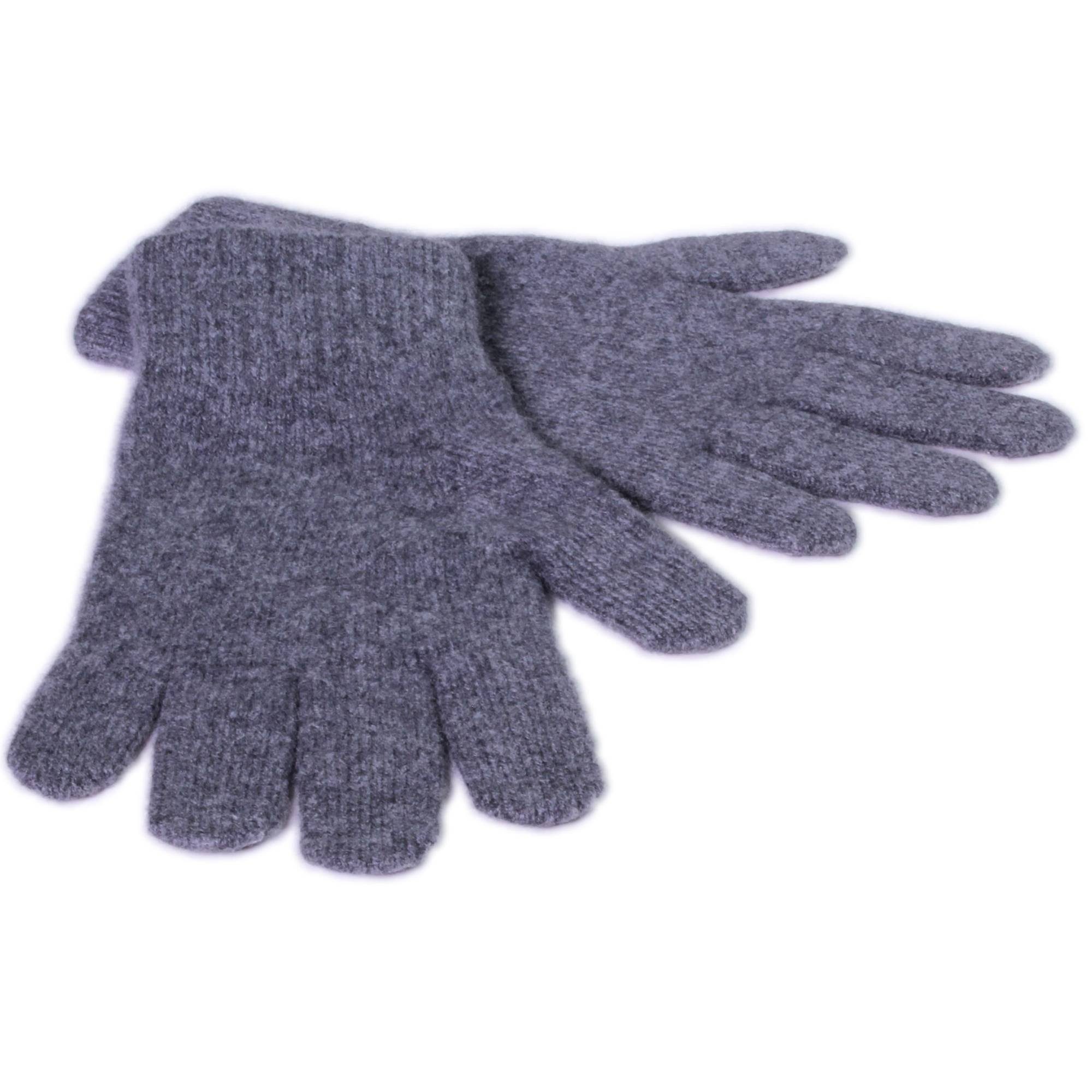 Handschuhe HerrenAnthrazit Strickhandschuhe Kaschmir 100% Tumelo