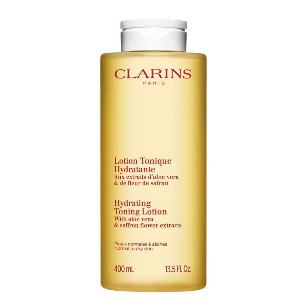 Clarins Gesichts-Reinigungsfluid LOCIN TONICA Feuchtigkeitscreme für normale trockene Haut 400 ml