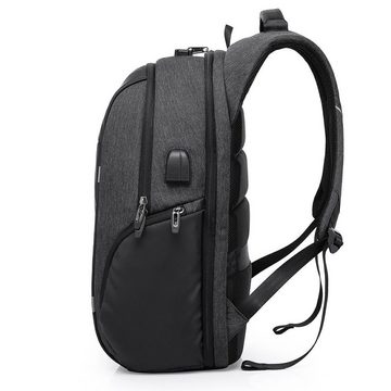 PEAK TIME Tagesrucksack PT-304, Cityrucksack mit praktischen Seitentaschen