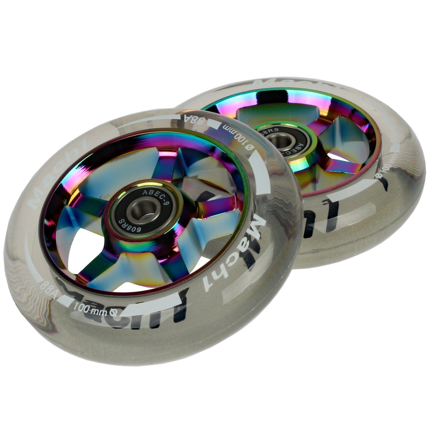 Mach1 Stuntscooter 2 Stück Mach1 Stuntscooter Alu aluminium Rollen-Set – Bild 5 von 5