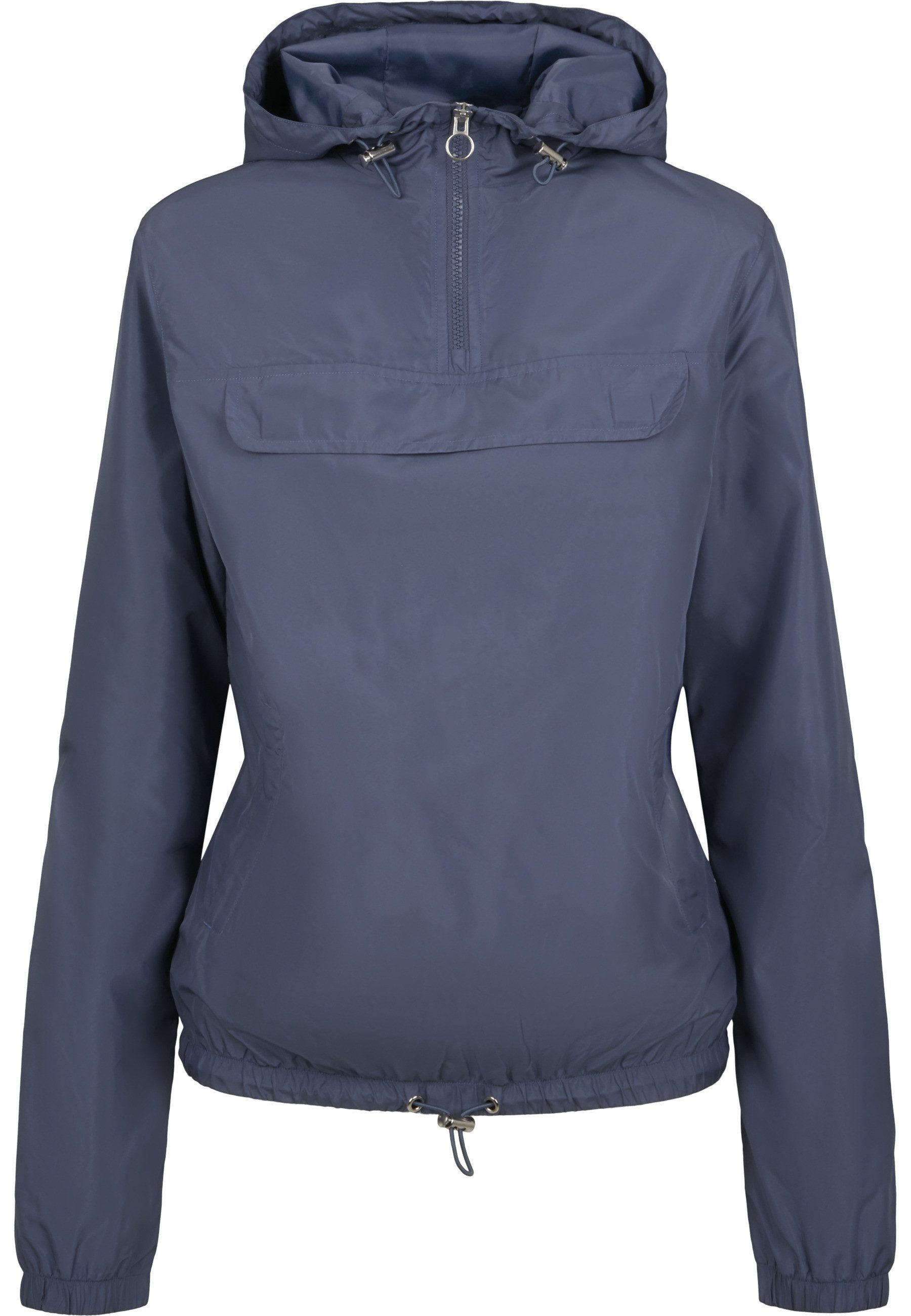 URBAN CLASSICS Allwetterjacke Urban Classics Damen Ladies Basic Pull Over Jacket (1-St)