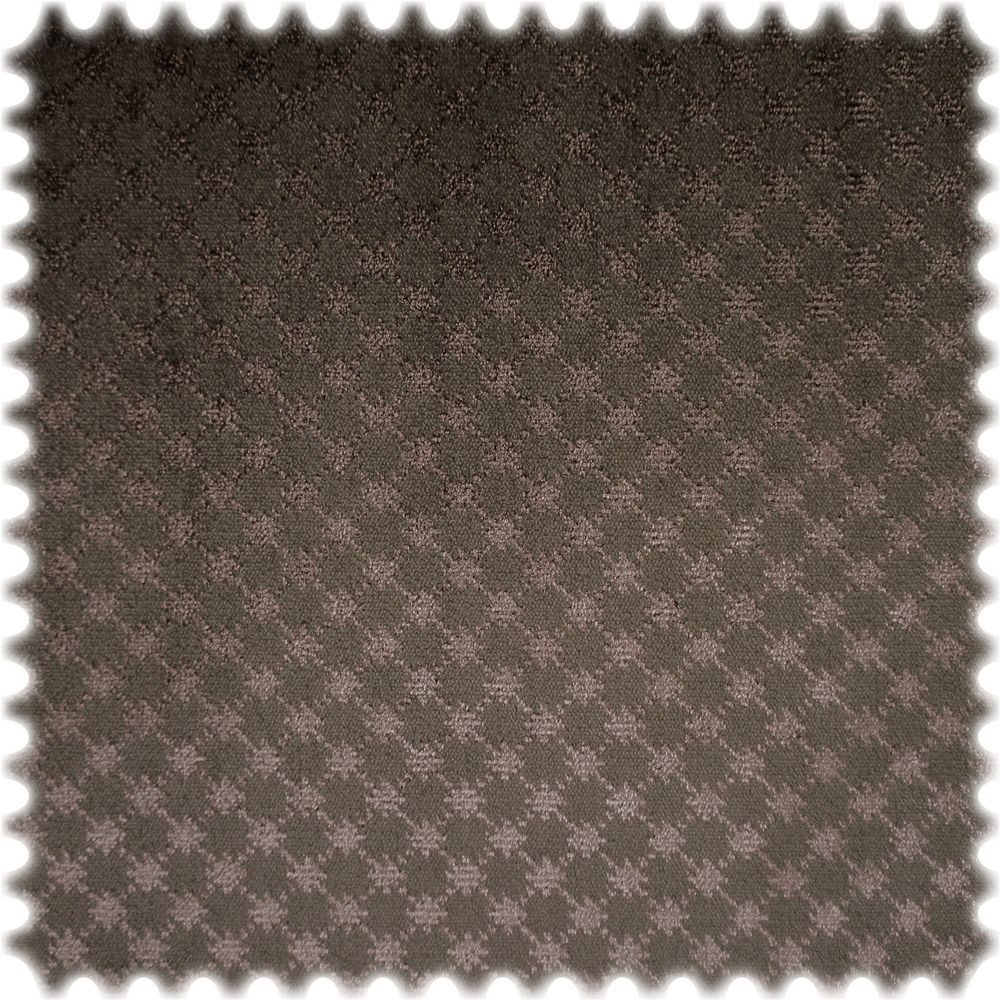 Heiro Stoff AKTION Samt Velours Möbelstoff Lorenzo Taupe, Meterware - Breite:138 cm