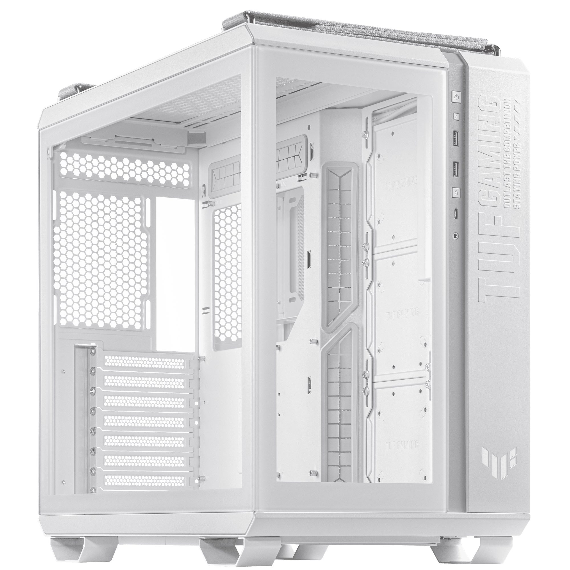 Asus PC-Gehäuse TUF Gaming GT502 White Edition