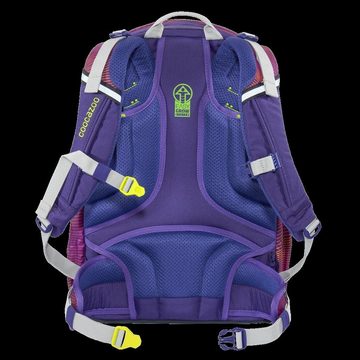 coocazoo Schulrucksack Rucksack "ScaleRale", Soniclights Purple