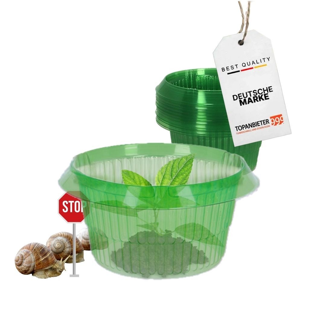 Topanbieter999 Schneckenzaun 12er Set Schneckenschutzringe, 12-St.
