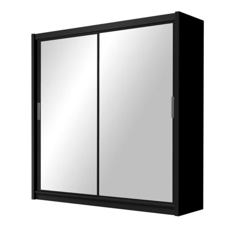 Beautysofa Kleiderschrank Modern Kleiderschrank mit Spiegel günstig online kaufen
