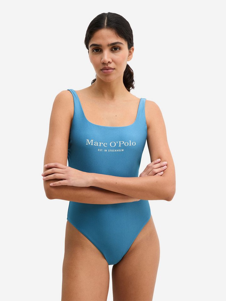 Marc O'Polo Badeanzug Shiny Schwimmanzug, Einteiler, Bademode
