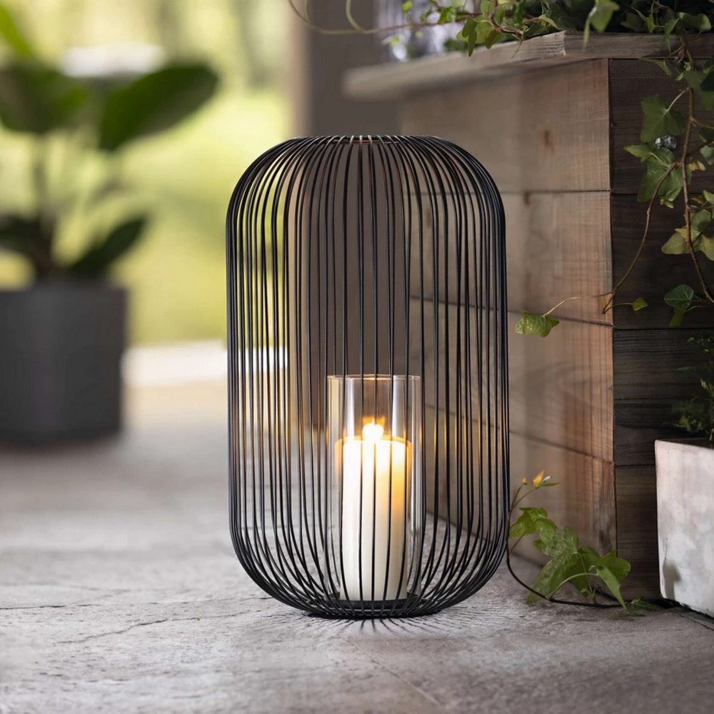 Home-trends24.de Windlicht Windlicht Kerzenhalter Groß Dekoration Metall sc günstig online kaufen