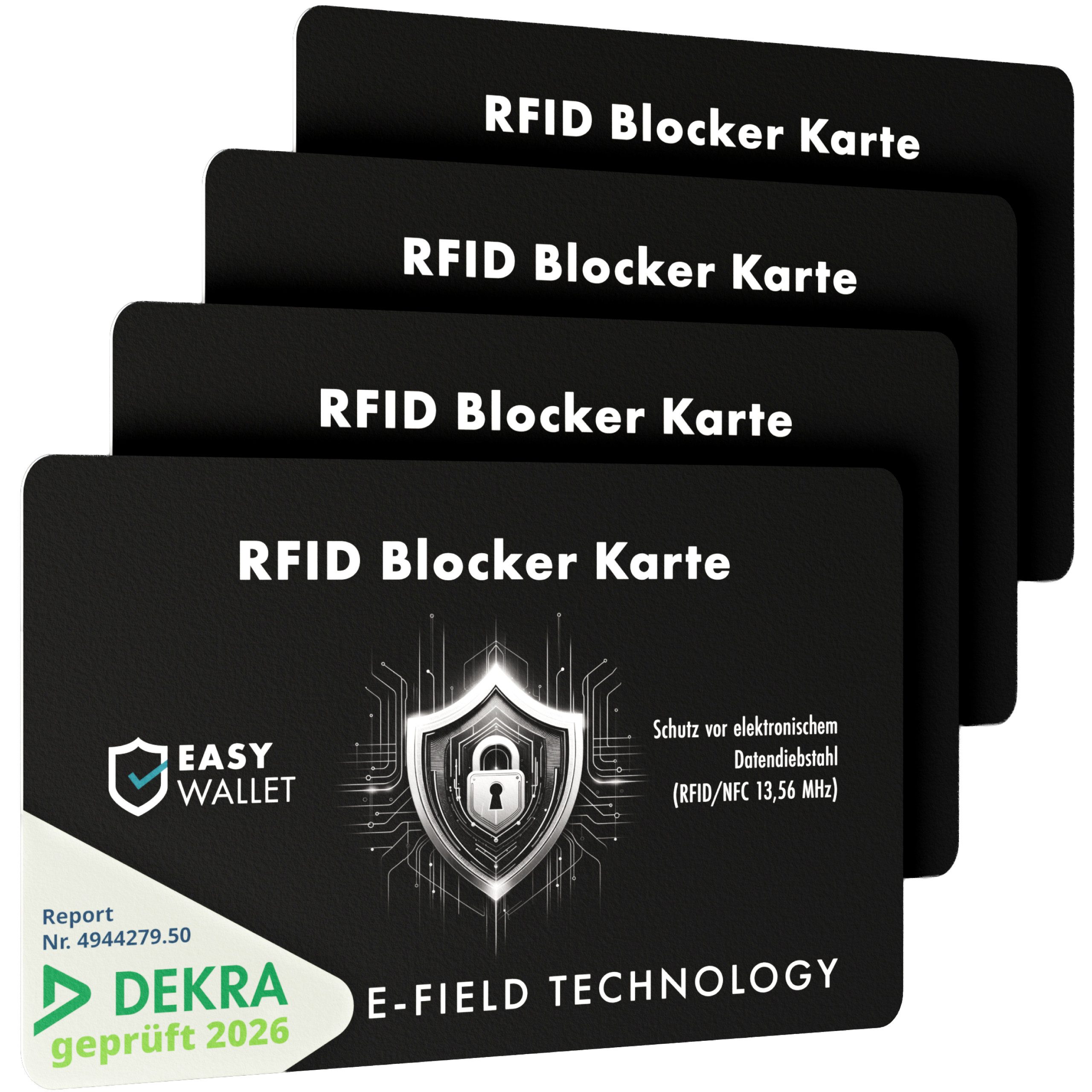 Kartenetui DEKRA-geprüfte NFC/RFID Blocker Karte