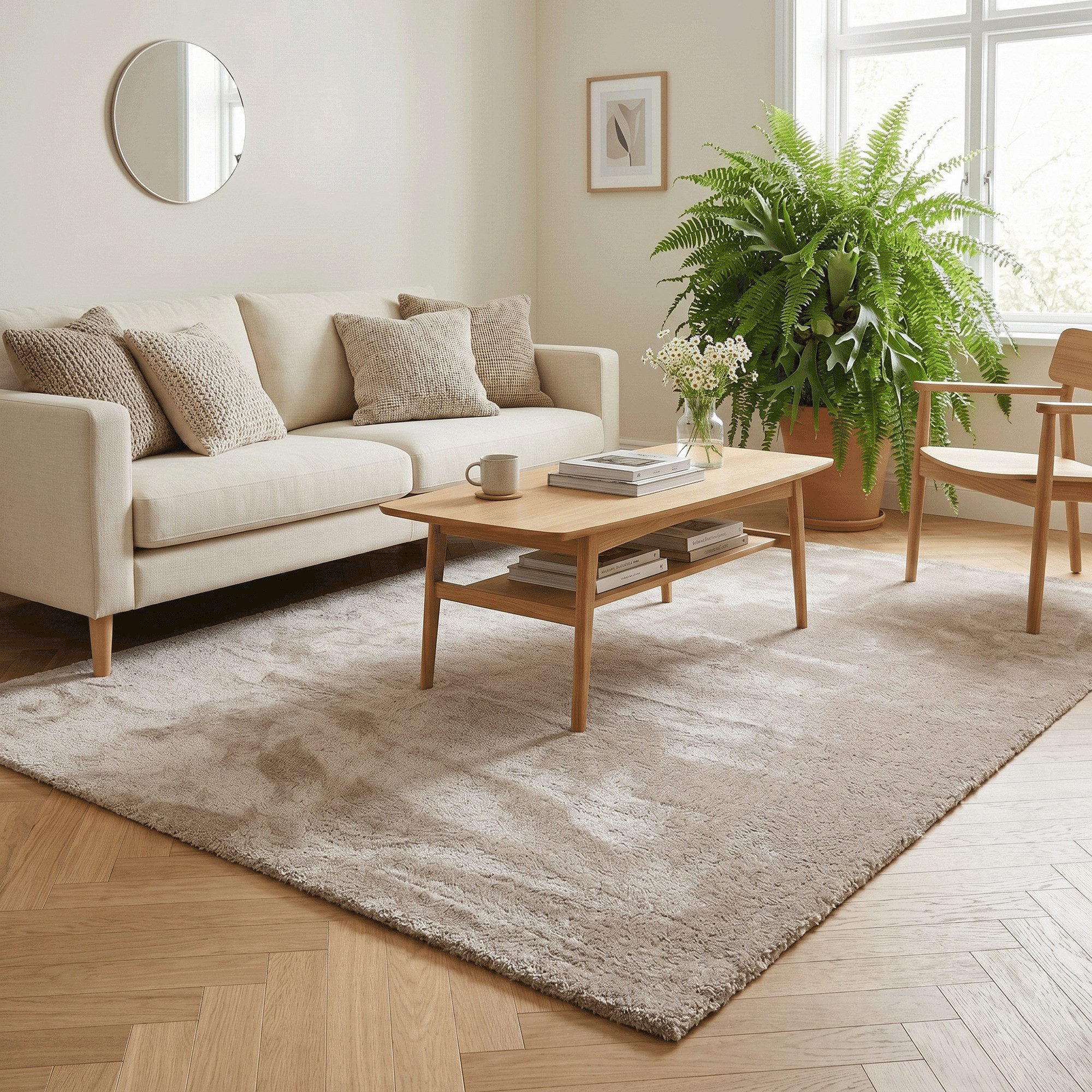 Snapstyle Hochflor-Teppich Super Soft Hochflorteppich Livorno, Rechteckig, Höhe: 17 mm