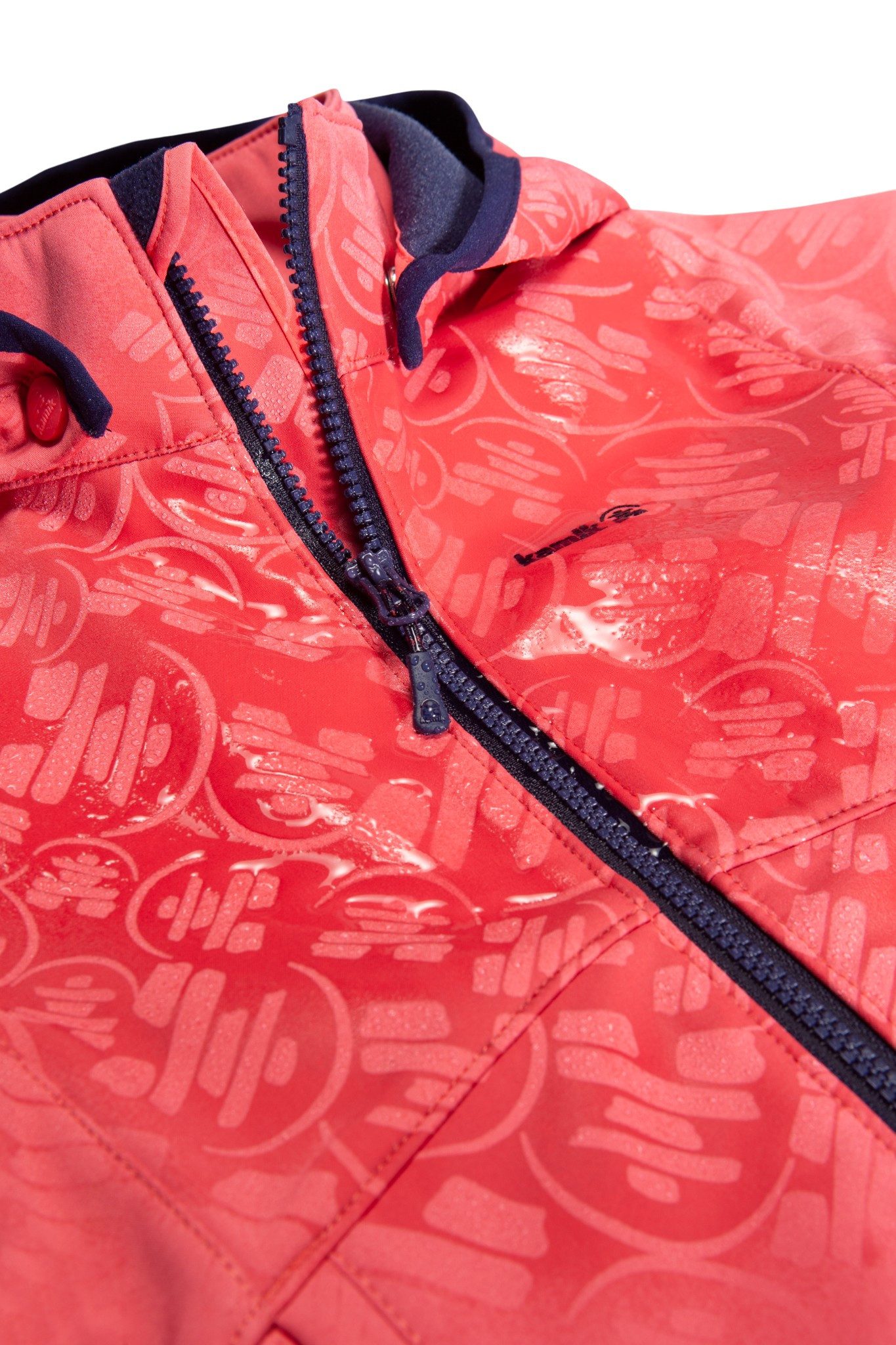 Kamik Softshelljacke Faye (wasserabweisend, reflektierend) korallrot Mädchen