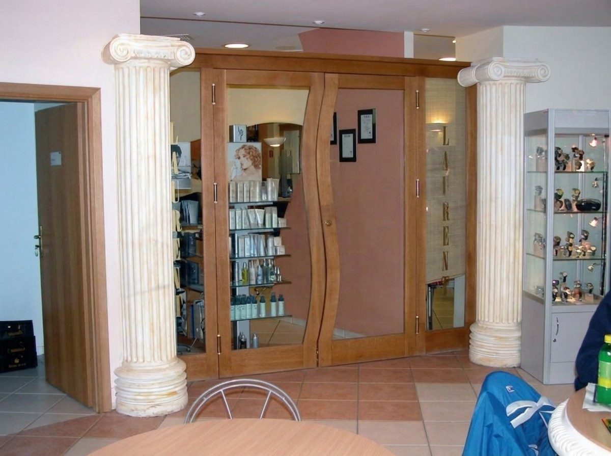 JVmoebel Dekosäule Antike Skulptur aus Stein für den Garten, Made in Europa