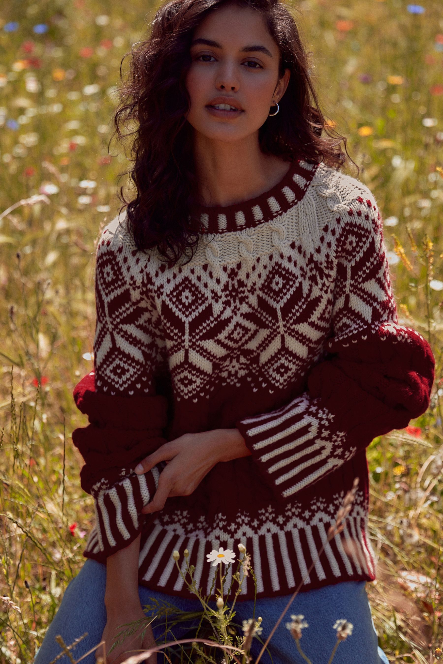 Next Strickpullover Weihnachtspullover (1-tlg)