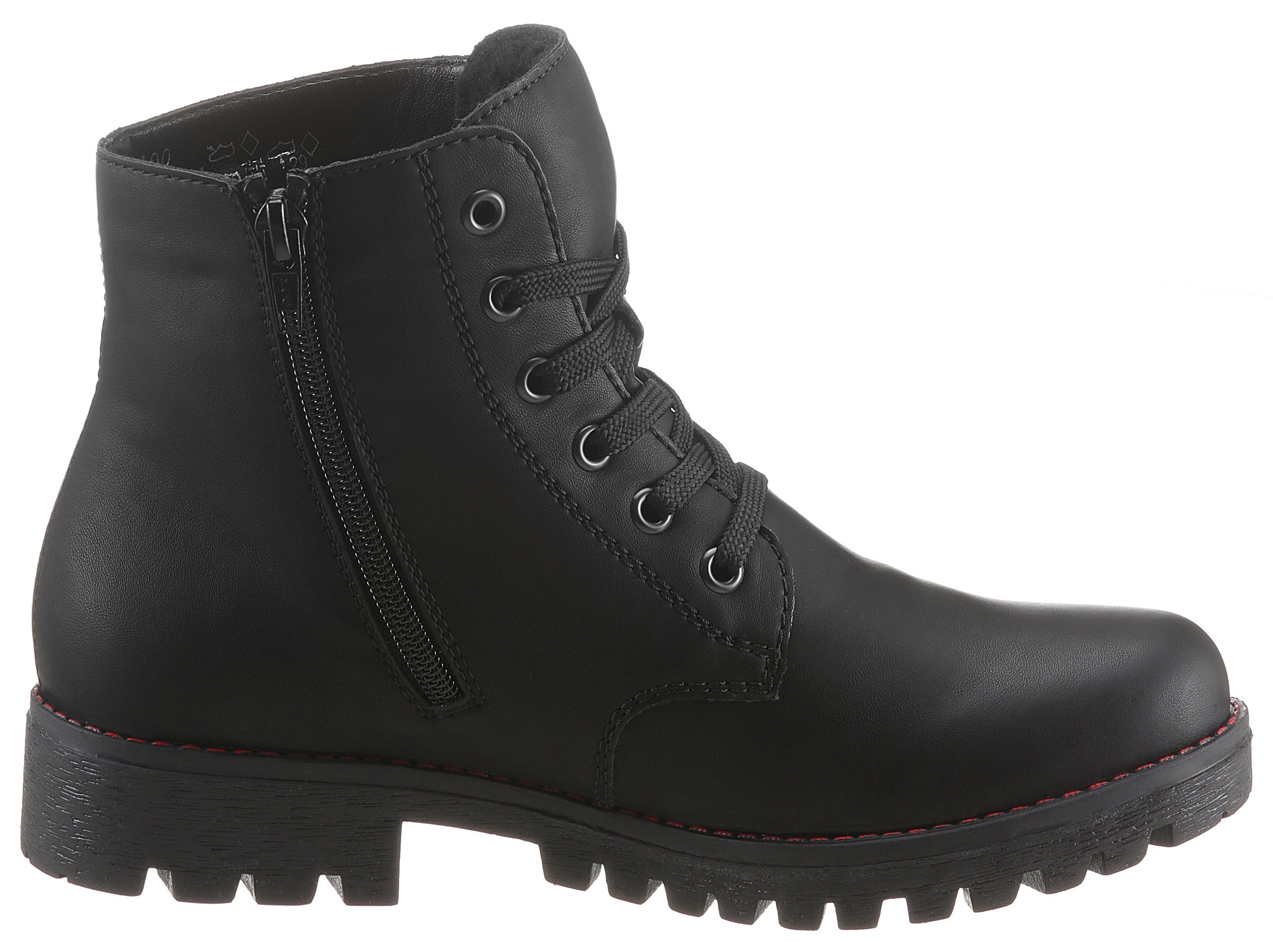 Rieker Winterboots, Schnürboots, Stiefelette mit wasserabweisender TEX-Ausstattung